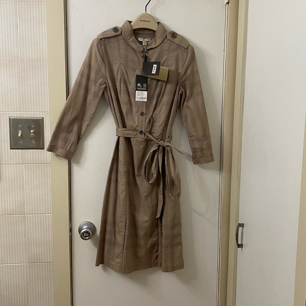 AUTHENTIC BURBERRY DRESS- too small for me now.  Never been worn. New with tags.